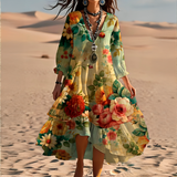 Marina - Vestido Floral de Primavera