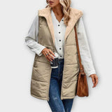 Margaret - Colete de Inverno com Isolamento Térmico