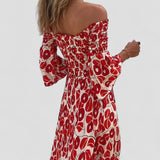Marina – Vestido Fluido com Padrão Floral