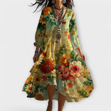 Marina - Vestido Floral de Primavera