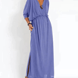 Flávia - Vestido com Decote em V