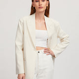 Blazer Chic com Recortes