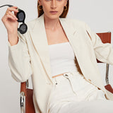 Blazer Chic com Recortes
