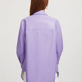 Shacket Casaco de Couro