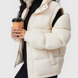 Casaco Puffer Frente e Verso